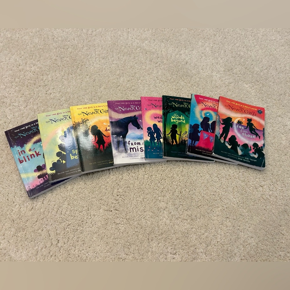Bundle of The Never Girls Book Series Collection - Books 1-12